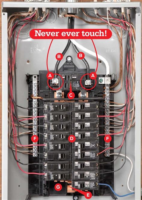 how to hook up a electric breaker box|garage breaker box wiring diagram.